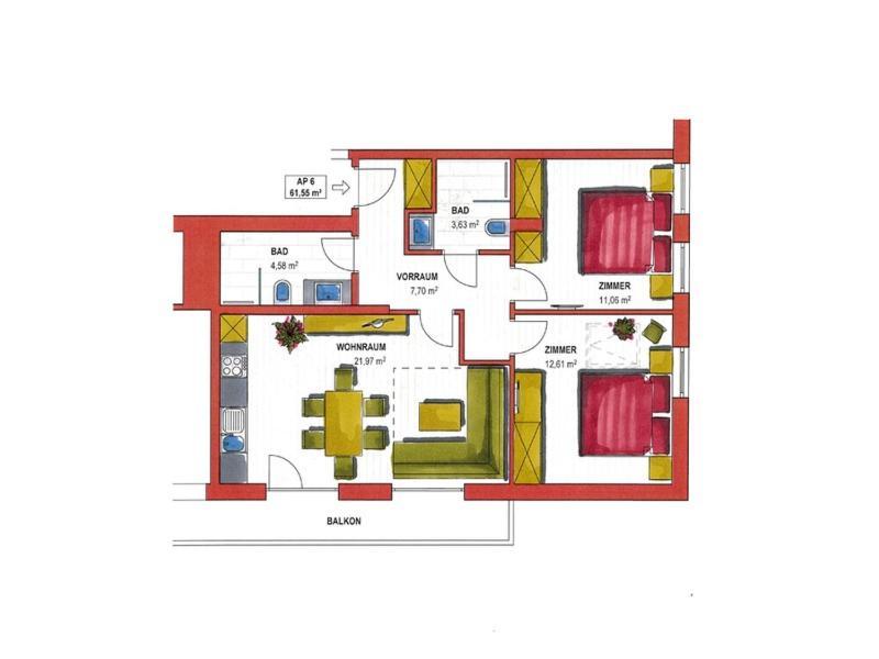 Appartementhaus „Hermannhaus“ التنماركت ام بوناغ المظهر الخارجي الصورة